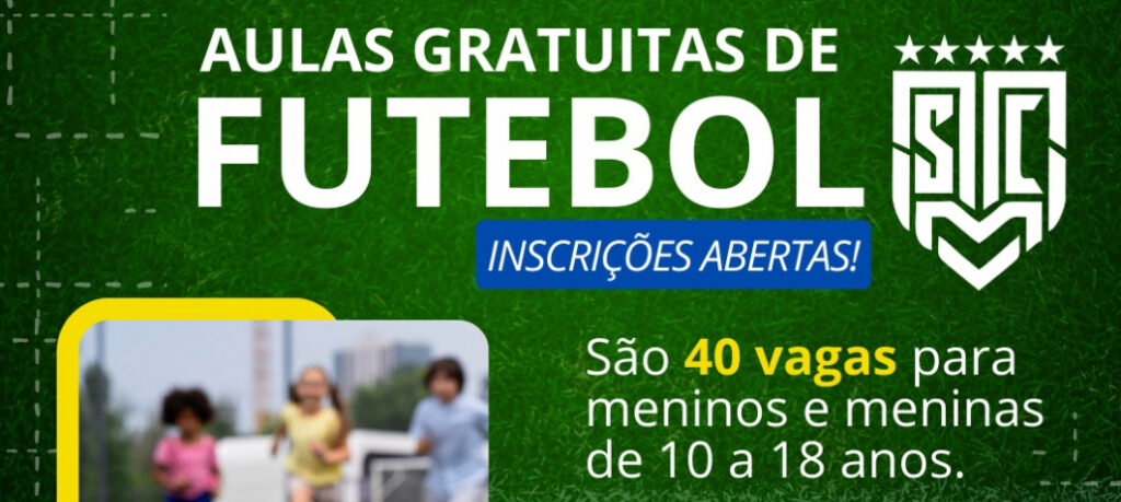 Projeto oferece aulas gratuitas de futebol para meninos e meninas em Maringá
